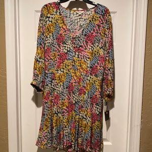 Takara Multi Color Floral Dress
